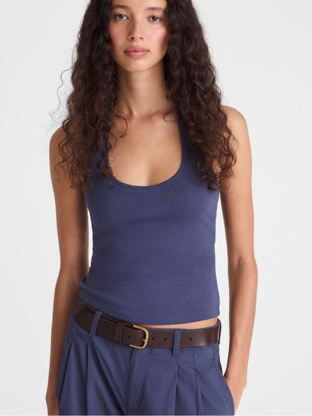 The '90s Halter Top in Compact Cotton
$38 SOLD OUT Petrol Navy SZ M